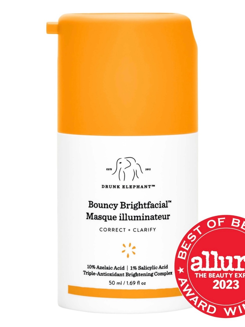 Drunk Elephant Bouncy Brightfacial Masque